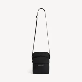 Bolsa de ombro Explorer para homem em preto