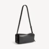 Bolsa de ombro Le 7 para mulher, tamanho médio, em preto Bolsa de ombro Le 7 para mulher, tamanho médio, em preto