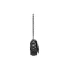 Bolsa de ombro Lindsay Small com relevo de crocodilo «Preto» 701141210C91000
