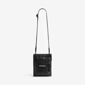 Bolsa Explorer para homem com alça, pequena, em preto