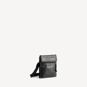 Bolsa Explorer para homem com alça, pequena, em preto
