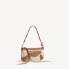 Bolsa feminina «Le City» com alça em bege/camel