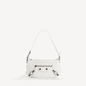 Bolsa feminina Le City com alça em branco óptico