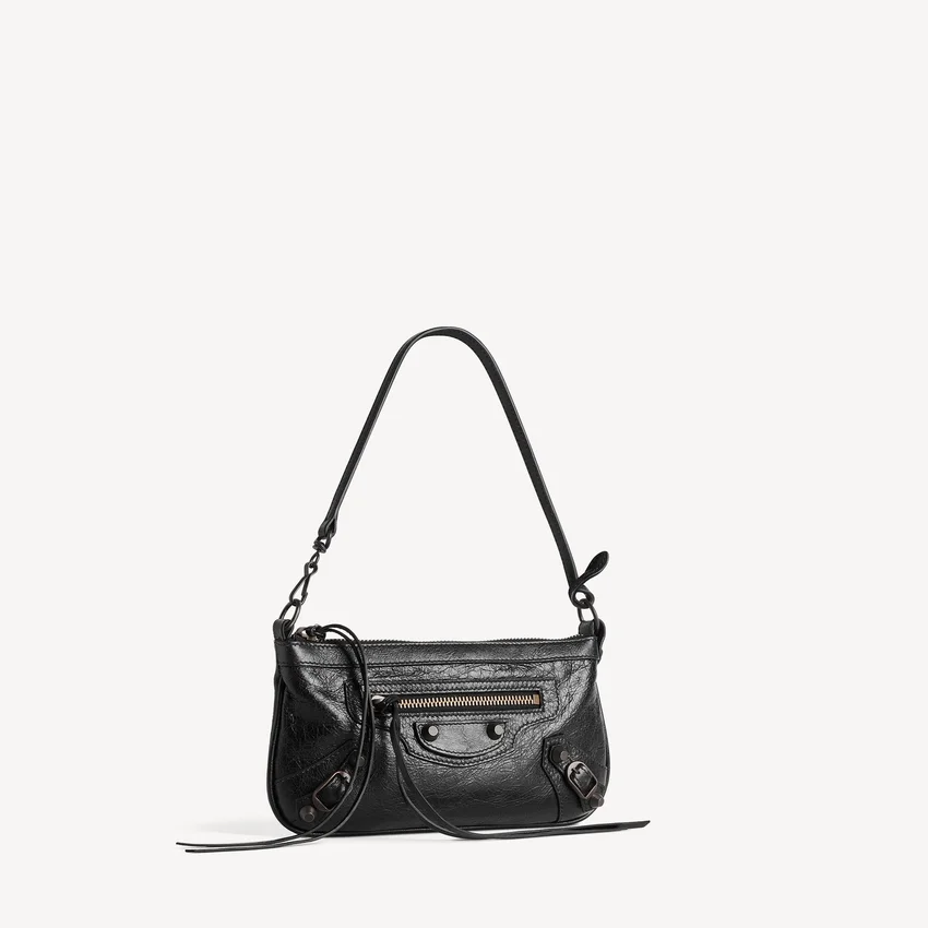 Bolsa feminina Le City com alça em preto Bolsa feminina Le City com alça em preto