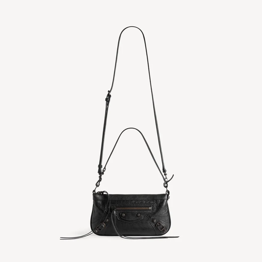 Bolsa feminina Le City com alça em preto Bolsa feminina Le City com alça em preto