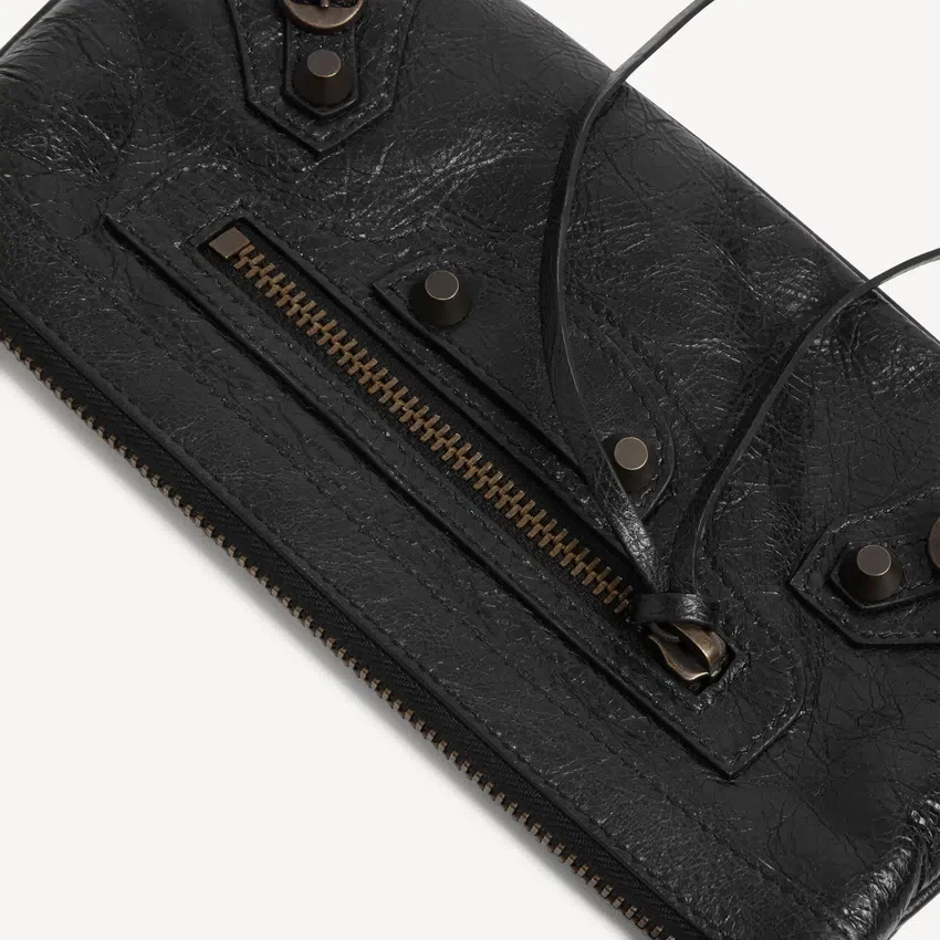 Bolsa feminina Le City com alça em preto Bolsa feminina Le City com alça em preto