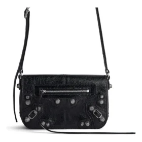 Bolsa Le Cagole Mini Flap «Black» 781911210KR1000