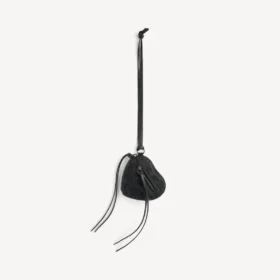Bolsa Le City Charm Heart Box para mulher, em preto