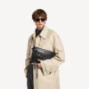 Bolsa Le City para homem em preto