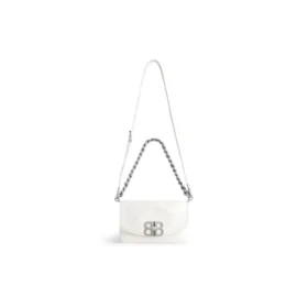 Bolsa pequena com aba Bb Soft «Optic White» 7485982AAIY9001