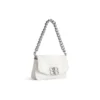 Bolsa pequena com aba Bb Soft «Optic White» 7485982AAIY9001