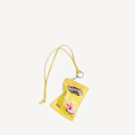 Bolsa porta-telemóvel Chips em amarelo