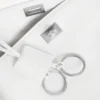 Bolsa Rodeo Mini para mulher em branco óptico