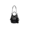 Bolsa tipo balde pequena Le Cagole «Black» 7024321VG9Y1000