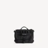 Bolsa tipo mensageiro militar para homem, pequena, em preto