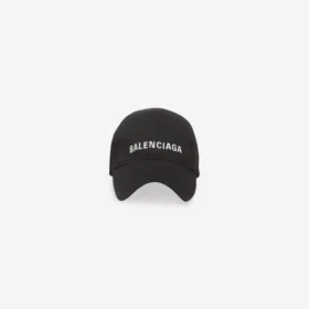 Boné Balenciaga em preto/branco