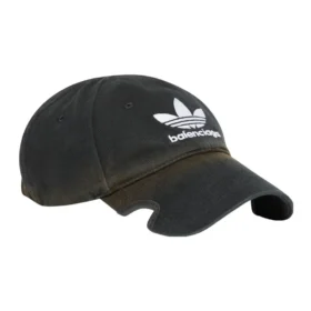 Boné Balenciaga x adidas Trefoil com logótipo Balenciaga «Black White» 723749410B21077 Boné Balenciaga x adidas Trefoil com logótipo Balenciaga «Black White» 723749410B21077