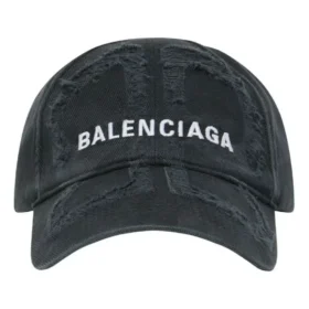 Boné BB com efeito «Laser Destroyed» «Preto e Branco» 719282410B21077