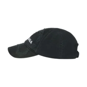 Boné BB com efeito «Laser Destroyed» «Preto e Branco» 719282410B21077