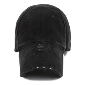 Boné com aba desgastada «Black» 744300410B21077