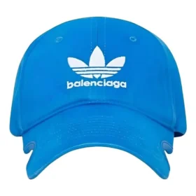 Boné com logótipo Balenciaga x adidas Trefoil «Azul Branco» 723749410B2-4877