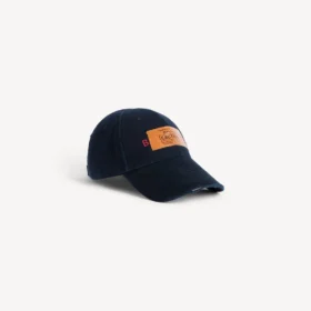 Boné com logótipo para homem em azul-marinho