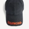 Boné com logótipo para homem em preto