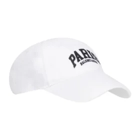 Boné de basebol com logótipo de Paris «Branco» 680748410B29060