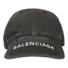 Boné de basebol com logótipo em Denim desbotado «Preto/Branco» 617160-4A2B4-1077