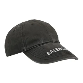 Boné de basebol com logótipo em Denim desbotado «Preto/Branco» 617160-4A2B4-1077