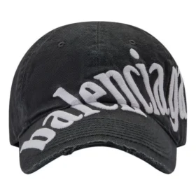 Boné de basebol diagonal «Preto Branco» 680738410B20107