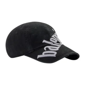 Boné de basebol diagonal «Preto Branco» 680738410B20107