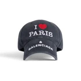 Boné «I Love Paris» de Balenciaga «Preto» 811743410B21002