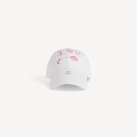 Boné masculino «i<3 u» em branco
