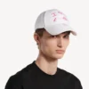 Boné masculino «i<3 u» em branco