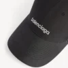 Boné techwear para homem em preto