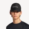 Boné techwear para homem em preto