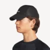 Boné techwear para homem em preto