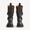 Bota alta Venom para homem em castanho
