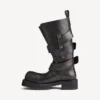 Bota alta Venom para homem em castanho