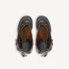 Bota alta Venom para homem em castanho
