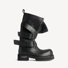 Bota alta Venom para mulher em preto