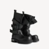 Bota alta Venom para homem  em preto
