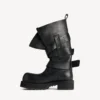 Bota alta Venom para homem  em preto