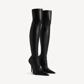 Bota Avenue para mulher em preto