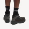 Bota baixa masculina «Combat Strike» em castanho/preto