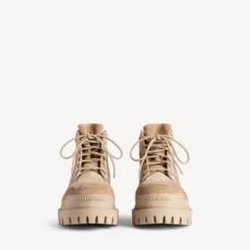 Bota baixa masculina «Combat Strike» na cor areia