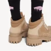Bota baixa masculina «Combat Strike» na cor areia