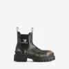 Bota Chelsea Strike para homem em preto/bege
