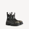 Bota Chelsea Strike para homem em preto/bege